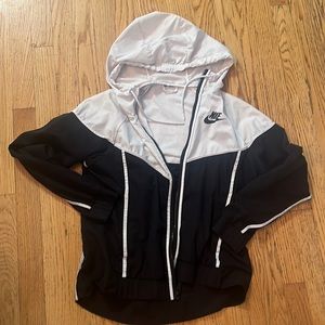 Nike small zip up jacket